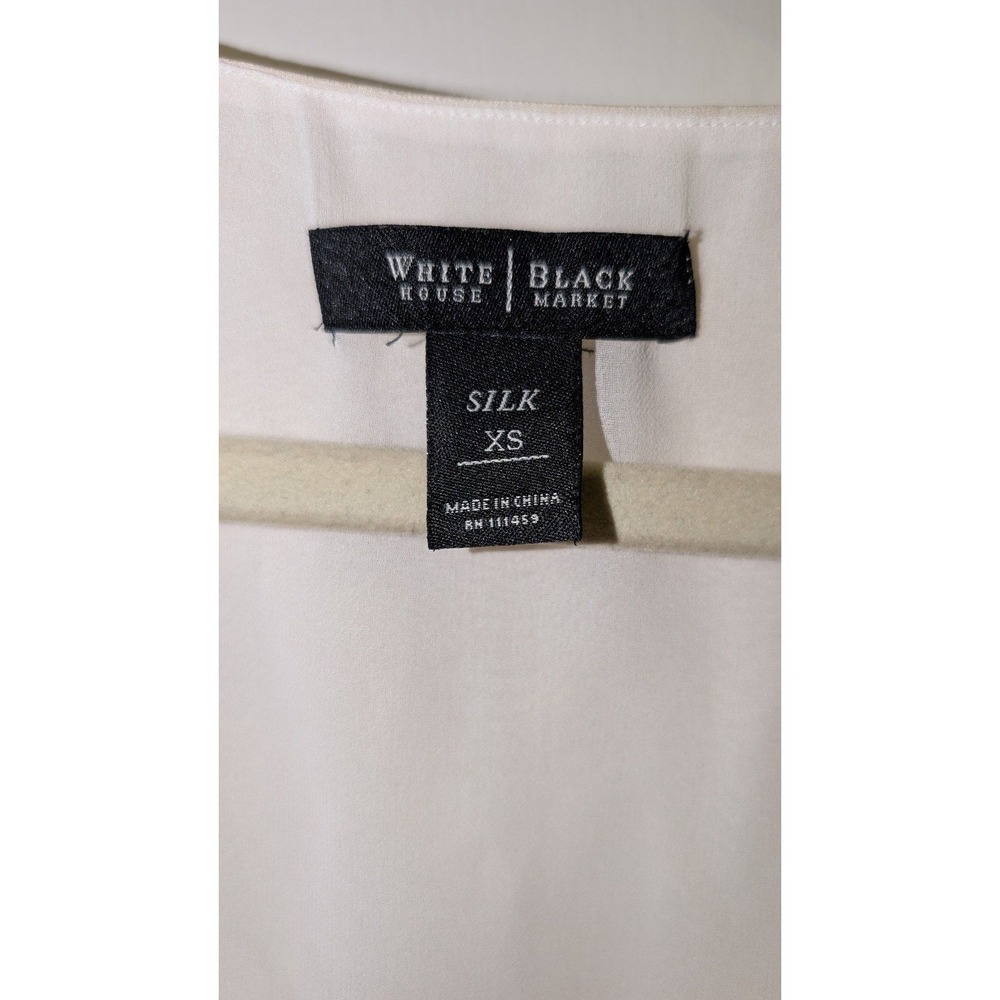 WHBM Silk‎ Ruffle Tank Size XS - Picture 3 of 6